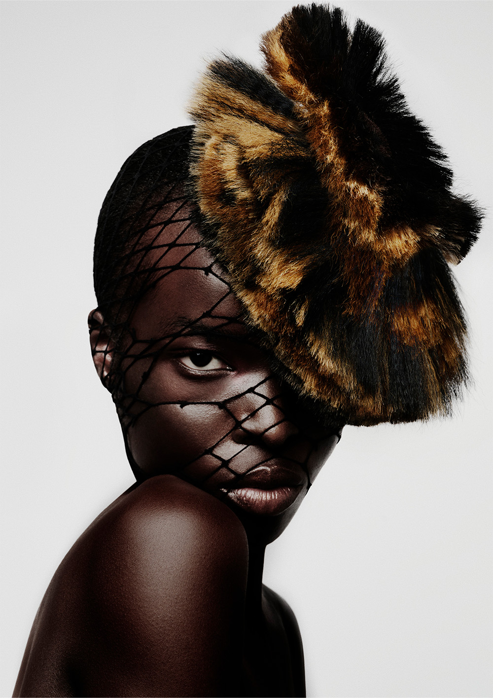 Feather-Like Head Piece - Bernadette Beswick - Frontier Collection